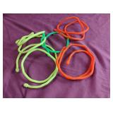 Flexible, bendable cords. Set of 5