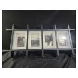 28x13 multi photo frame shadow box style