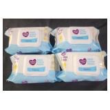Hand and face wipes 4 pks 25 ct ea