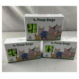 Lot of 3 Poop Bag Packs