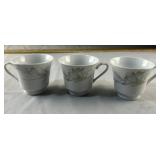 Ceramic Shirley Fine China Floral Duos Cups