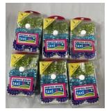 Lot of 6 Hair Clips Packs for Girls