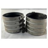 Lot of 2 Hose Clamps Sets