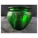 Vintage National Glass Co Cache Pot Planter Bowl