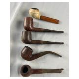 Lot of Vintage Smoking Pipes