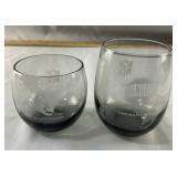 Atlanta Falcons and Bengals NFL Wine Tumblers