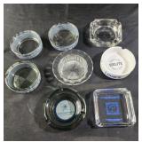Vtg assorted ashtrays