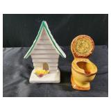 Bird house Pocket Planter, Vintage 1960ï¿½s Florida