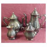 Vintage International Silver Co serving set