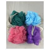 Lot of 4 Bath Puffs