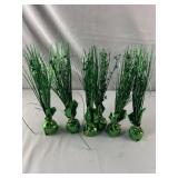 Lot of Decorative Green Table Cloth Weights