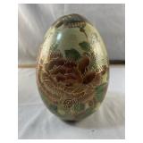 Vintage Satsuma Porcelain Egg