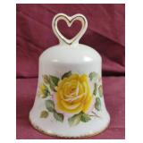 Golden Crown made in England floral bell