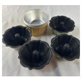 Lot of Bundt Cake Molds