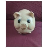Hand painted piggy bank 7.5 x 6