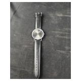 Q&Q Silver Tone Case Quartz Analog Men
