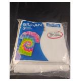 Gildan Adult size Large white tee shirts. Pack of