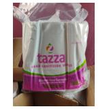 Tazza hand sanitizing wipes. 4-1200 ct wipes