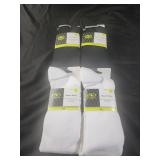 Soccer socks size large 4 packs 2 ct each
