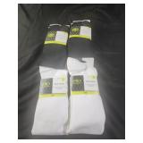 Soccer socks size large 4 packs 2 ct each