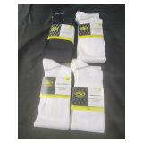 Soccer socks size medium 4 packs 2 ct each