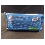 Lightly scented wipes. 2-80 ct packs