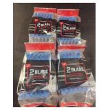 2 blade disposable razors. 4-12 ct packs
