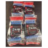 2 blade disposable razors. 4-12 ct packs