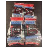 2 blade disposable razors. 4-12 ct packs