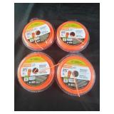 4 pks .095 weedeater trimmer line