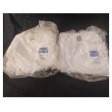 Infant 3/6M white body suits. 4 total