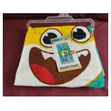 Baby Sharks beach towel