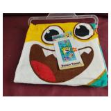 Baby Sharks beach towel