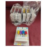 Numbered birthday candles. 12-10 ct packs