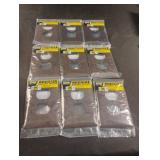 9 brown wall plates