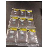 9 brown wall plates