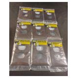 9 brown wall plates