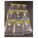 9 brown wall plates