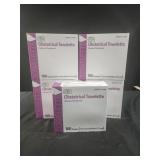 5 packs 100 ct each obstetrical towelettes