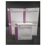 5 packs 100 ct each obstetrical towelettes