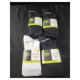Soccer socks size medium 4 pks 2 pair each pack