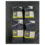 Soccer socks size medium 4 pks 2 pair each pack