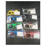 8 pair kids sunglasses