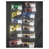 13 pair kids sunglasses