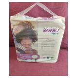 Bamboo Nature diapers. Size 5. 25 ct