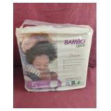 Bamboo Nature diapers. Size 5. 25 ct