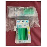 Green candles. 6-16 ct packa