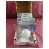 40W soft white light bulbs. 4 total