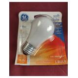 40W soft white light bulbs. 4 total