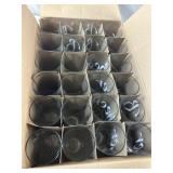 Lot of 24 Beer Glasses with Ben Franklin Quote